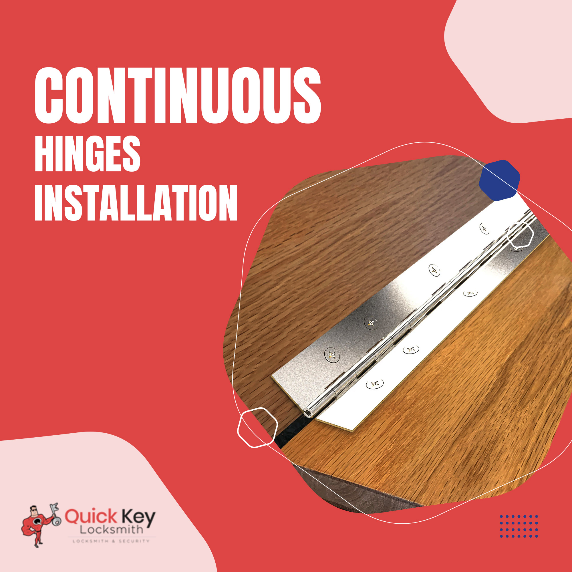 Continuous Hinges Installation The Ultimate Commercial Door Upgrade