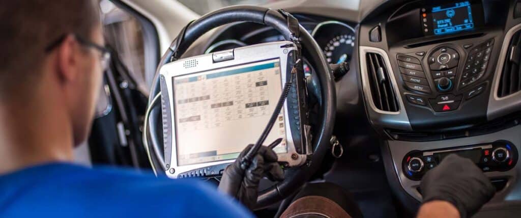 car key programming program on a tablet car key programming program on a tablet