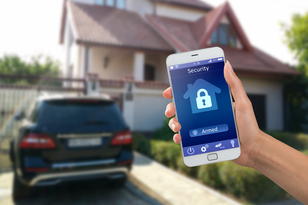remote home security monitoring app